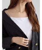 【テチチ/Te chichi】のカップ付きスクエアキャミソール オフホワイト|ID: prp329100004742468 ipo3291000000034270134