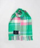 【アウロラ/AURORA】の【 LANVIN en Bleu (ランバン オン ブルー)】チェックウールストール グリーン|ID: prp329100004742470 ipo3291000000034270225