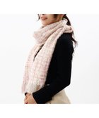 【アウロラ/AURORA】の【 LANVIN en Bleu (ランバン オン ブルー)】ツイードマフラー ペールピンク|ID: prp329100004742471 ipo3291000000034270231