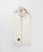 【アウロラ/AURORA】の【 LANVIN en Bleu (ランバン オン ブルー)】ツイードマフラー オフホワイト|ID: prp329100004742471 ipo3291000000034270232