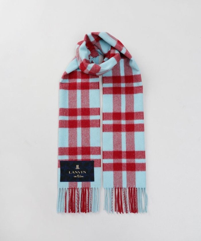 【アウロラ/AURORA】の【 LANVIN en Bleu (ランバン オン ブルー)】ウールチェックマフラー インテリア・キッズ・メンズ・レディースファッション・服の通販 founy(ファニー) https://founy.com/ ファッション Fashion レディースファッション Fashion for Women マフラー・スヌード / 冬小物の定番 Scarves & Mufflers クラシック Classic, Timeless Style コンパクト Compact, Small Size スヌード Snood, Infinity Scarf チェック Check, Plaid, Tartan ビッグ Big, Oversized マフラー Scarf, Muffler ミックス Mix, Mixed Style A/W・秋冬 Autumn/Winter |ID: prp329100004742472 ipo3291000000034270234