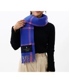【アウロラ/AURORA】の【 LANVIN en Bleu (ランバン オン ブルー)】ウールチェックマフラー ブルー|ID: prp329100004742472 ipo3291000000034270236