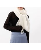 【アウロラ/AURORA】の【 LANVIN COLLECTION(ランバン コレクション) 】エアリーカシミヤ中厚無地ストール オフホワイト|ID: prp329100004742475 ipo3291000000034270255