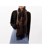 【アウロラ/AURORA】の【 LANVIN COLLECTION(ランバン コレクション) 】カシミヤ100%ジャカードマフラー(WASH) キャメル|ID: prp329100004742476 ipo3291000000035827803