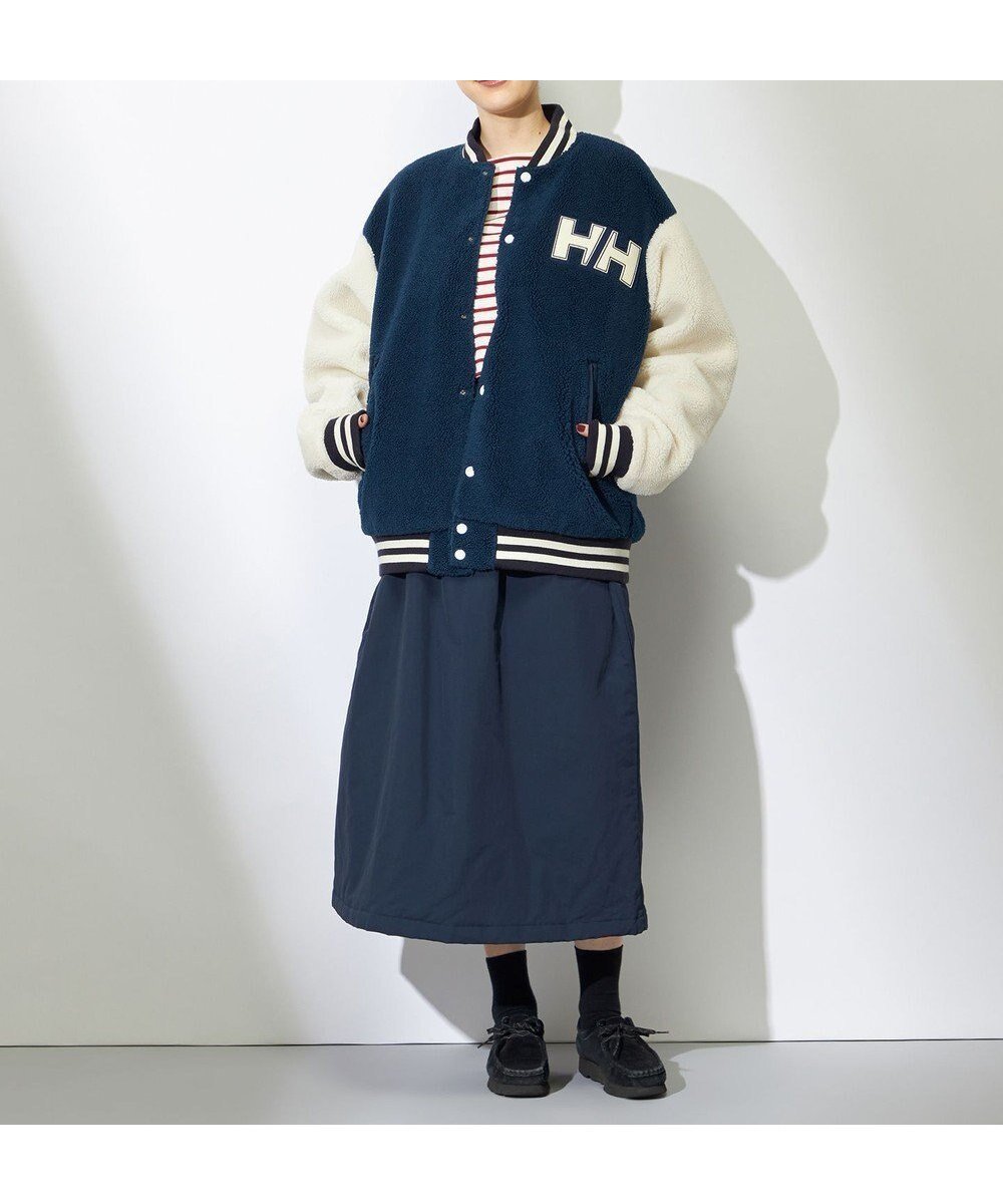 【ヘリーハンセン/HELLY HANSEN】の【リバーシブル・保温・ECO素材】ファイバーパイルリバーシブルバーシティージャケット 人気、トレンドファッション・服の通販 founy(ファニー) 　ファッション　Fashion　レディースファッション　Fashion for Women　アウター　Coat / Outerwear Collection　レディースジャケット・軽アウター　Jackets　インナー　Innerwear　クラシカル　Classical, Vintage-Inspired　ジャケット　Jacket, Outerwear　タフタ　Taffeta, Structured Fabric　 other-1|ID: prp329100004742481 ipo3291000000034270280