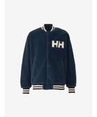 【ヘリーハンセン/HELLY HANSEN】の【リバーシブル・保温・ECO素材】ファイバーパイルリバーシブルバーシティージャケット ネイビー|ID: prp329100004742481 ipo3291000000035662148