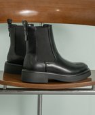 【ブリジット バーキン/Bridget Birkin】の【Round About】プルストラップサイドゴアショートブーツ 人気、トレンドファッション・服の通販 founy(ファニー) ファッション Fashion レディースファッション Fashion for Women ショート Short, Short Length バランス Balance, Style Balance フェミニン Feminine, Girly マニッシュ Mannish, Boyish 夏 Summer S/S・春夏 SS, Spring/Summer, Warm Season A/W・秋冬 Autumn/Winter thumbnail ブラック|ID: prp329100004742485 ipo3291000000034515923