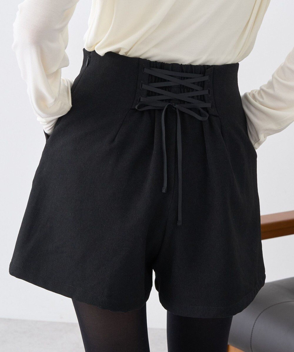 【アースミュージックアンドエコロジー/earth music&ecology】のバックレースアップショートパンツ 人気、トレンドファッション・服の通販 founy(ファニー)  ファッション Fashion レディースファッション Fashion for Women パンツ Pants & Trousers ショートパンツ・ハーフパンツ High-Waisted & Relaxed Shorts サイドジップ Side Zip, Side Zipper ショート Short, Short Length シンプル Simple, Minimal トレンド Trend, Trending Now ポケット Pocket, Pocket Detail レース Lace, Lace Fabric A/W・秋冬 Autumn/Winter  other-1|ID: prp329100004742498 ipo3291000000034270376