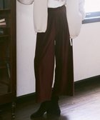 【アースミュージックアンドエコロジー/earth music&ecology】のコーデュロイタックパンツ Bordeaux|ID: prp329100004742499 ipo3291000000034270382