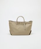 【トプカピ/TOPKAPI】の【Breath TOPKAPI】ナイロン レザーハンドル シンプル トートバッグ / 軽量 / A4対応 人気、トレンドファッション・服の通販 founy(ファニー) ファッション Fashion レディースファッション Fashion for Women バッグ Bags ショルダー Shoulder, Shoulder Strap シンプル Simple, Minimal スタイリッシュ Stylish, Fashionable スマート Smart, Elegant チャーム Charm, Pendant フォルム Silhouette, Form メタル Metal, Metal Parts 軽量 Lightweight, Ultra Light thumbnail グレージュ|ID: prp329100004742503 ipo3291000000035827758