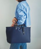 【トプカピ/TOPKAPI】の【Breath TOPKAPI】ナイロン レザーハンドル シンプル トートバッグ / 軽量 / A4対応 人気、トレンドファッション・服の通販 founy(ファニー) ファッション Fashion レディースファッション Fashion for Women バッグ Bags ショルダー Shoulder, Shoulder Strap シンプル Simple, Minimal スタイリッシュ Stylish, Fashionable スマート Smart, Elegant チャーム Charm, Pendant フォルム Silhouette, Form メタル Metal, Metal Parts 軽量 Lightweight, Ultra Light thumbnail ネイビー|ID: prp329100004742503 ipo3291000000035827762