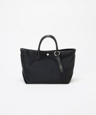 【トプカピ/TOPKAPI】の【Breath TOPKAPI】ナイロン レザーハンドル シンプル ミニ トートバッグ / 軽量 ブラック|ID: prp329100004742504 ipo3291000000034270401