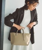 【トプカピ/TOPKAPI】の【Breath TOPKAPI】ナイロン レザーハンドル シンプル ミニ トートバッグ / 軽量 人気、トレンドファッション・服の通販 founy(ファニー) ファッション Fashion レディースファッション Fashion for Women バッグ Bags ショルダー Shoulder, Shoulder Strap シンプル Simple, Minimal スタイリッシュ Stylish, Fashionable スマート Smart, Elegant チャーム Charm, Pendant フォルム Silhouette, Form メタル Metal, Metal Parts 軽量 Lightweight, Ultra Light thumbnail グレージュ|ID: prp329100004742504 ipo3291000000035695476