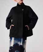 【ポール スミス/Paul Smith】のField Flowers スタンドカラー ショートコート ブラック|ID: prp329100004742505 ipo3291000000034474710