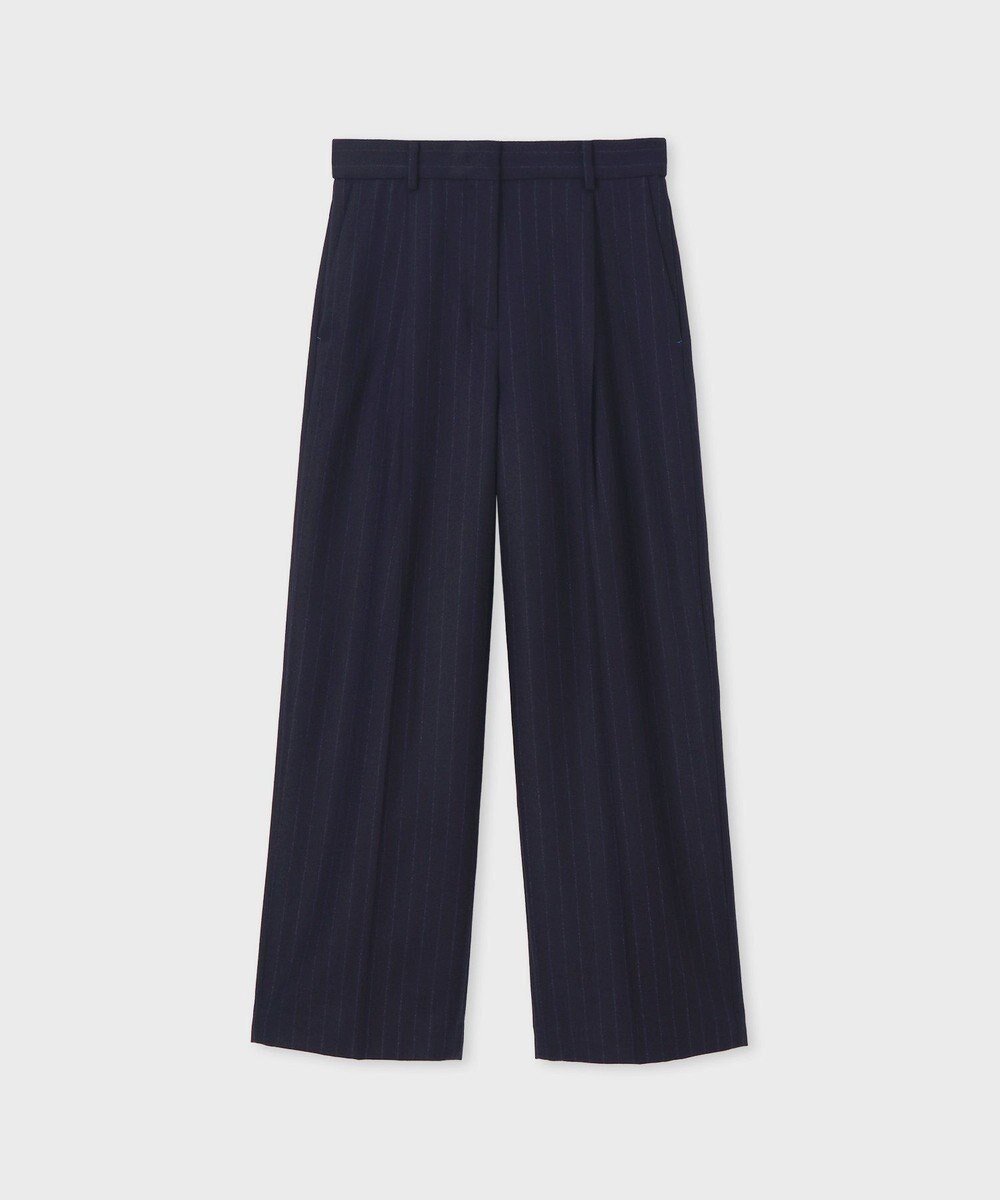 【ポール スミス/Paul Smith】のストライプ ウール ワイドパンツ 人気、トレンドファッション・服の通販 founy(ファニー) 　ファッション　Fashion　レディースファッション　Fashion for Women　パンツ　Pants & Trousers　おすすめ　Recommended / Our Picks　ジャケット　Jacket, Outerwear　ストライプ　Stripe, Striped Pattern　セットアップ　Set-Up, Coordinated Outfit　ワイド　Wide, Wide Fit　夏　Summer　S/S・春夏　SS, Spring/Summer, Warm Season　A/W・秋冬　Autumn/Winter　 other-1|ID: prp329100004742508 ipo3291000000034270415