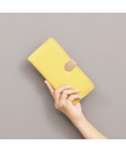 【アンビリオン/UNBILLION】のアトランタ ATLANTA / 牛革薄マチロングウォレット イエロー|ID: prp329100004742509 ipo3291000000034270424