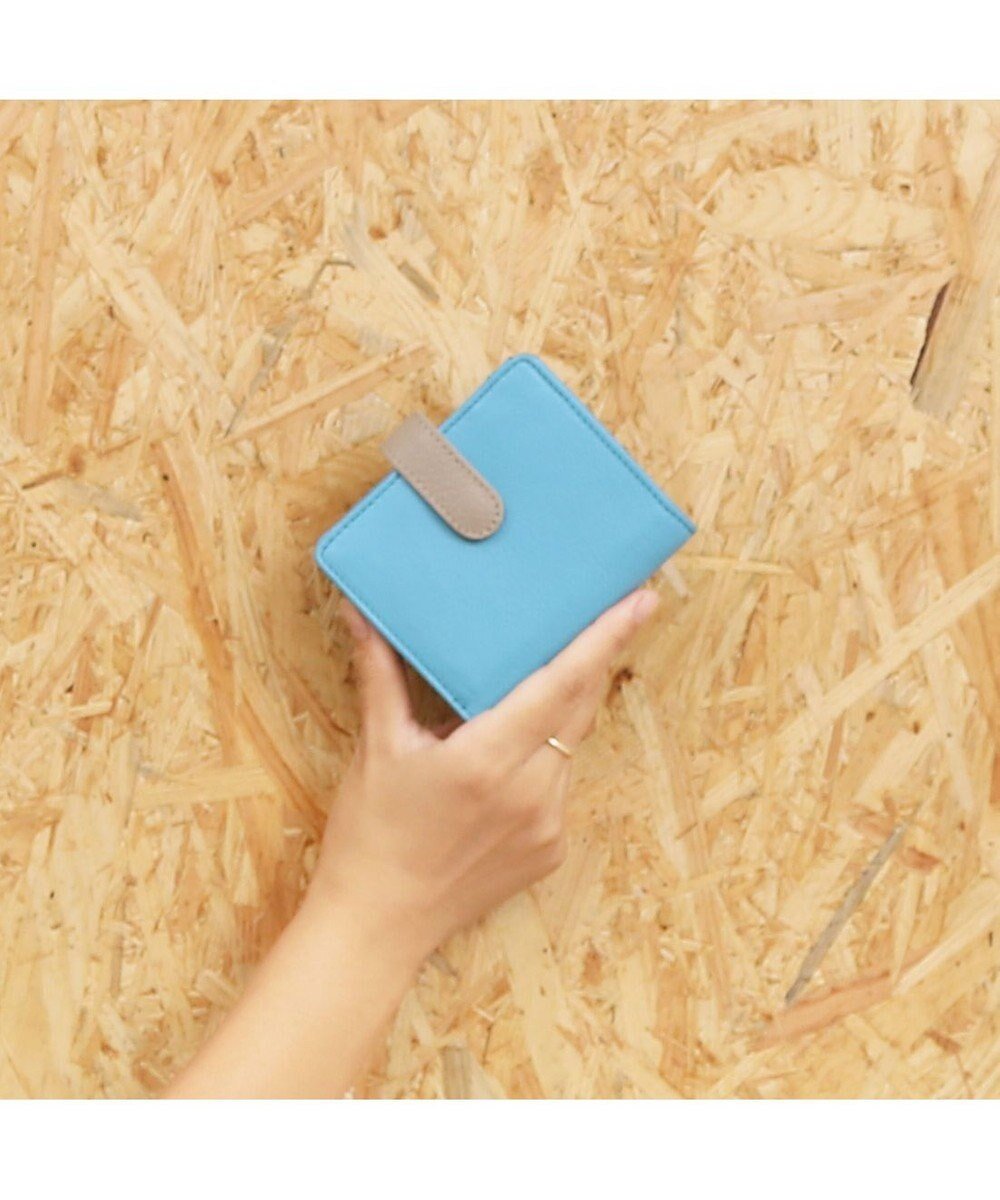 【アンビリオン/UNBILLION】のアトランタ ATLANTA / 牛革二つ折りカラーコンビウォレット インテリア・キッズ・メンズ・レディースファッション・服の通販 founy(ファニー) ファッション Fashion レディースファッション Fashion for Women ミニ財布・二つ折り財布 Wallets & Card Cases コンビ Combo, Combination Style シンプル Simple, Minimal ポケット Pocket, Pocket Detail 財布 Wallet, Purse ブルー|ID: prp329100004742511 ipo3291000000034270434