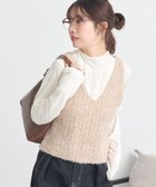 【アースミュージックアンドエコロジー/earth music&ecology】のMIXカラーブークレニットビスチェ 人気、トレンドファッション・服の通販 founy(ファニー) ファッション Fashion レディースファッション Fashion for Women アウター Coat / Outerwear Collection トップス・カットソー Cut & Sew Tops ニット Knit Tops & Sweaters ベスト&ジレ / 重ね着スタイル Vests & Gilets ビスチェ Bustiers & Corset Tops / Layered Bustier Style おすすめ Recommended / Our Picks ビスチェ Bustier, Corset Top フォルム Silhouette, Form ベスト Vest, Waistcoat ボトム Bottoms, Lower Wear ポケット Pocket, Pocket Detail ワイド Wide, Wide Fit A/W・秋冬 Autumn/Winter thumbnail Beige|ID: prp329100004742521 ipo3291000000034270469