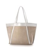 【アンビリオン/UNBILLION】のペルケ perche / 撥水リバーシブルトートL シルバー|ID: prp329100004742525 ipo3291000000034270484