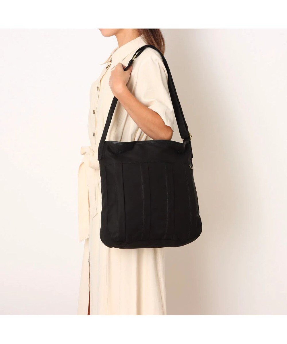 【アンビリオン/UNBILLION】のペルケ perche / ベンダイルコットンスコッチガードプリーツショルダー インテリア・キッズ・メンズ・レディースファッション・服の通販 founy(ファニー) ファッション Fashion レディースファッション Fashion for Women おすすめ Recommended / Our Picks プリーツ Pleats, Pleated ビジネス 仕事 通勤 Business / Work / Commuting ブラック|ID: prp329100004742528 ipo3291000000035513524