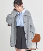 【アースミュージックアンドエコロジー/earth music&ecology】の襟付きニットアウター Gray Mixture|ID: prp329100004742533 ipo3291000000034270510