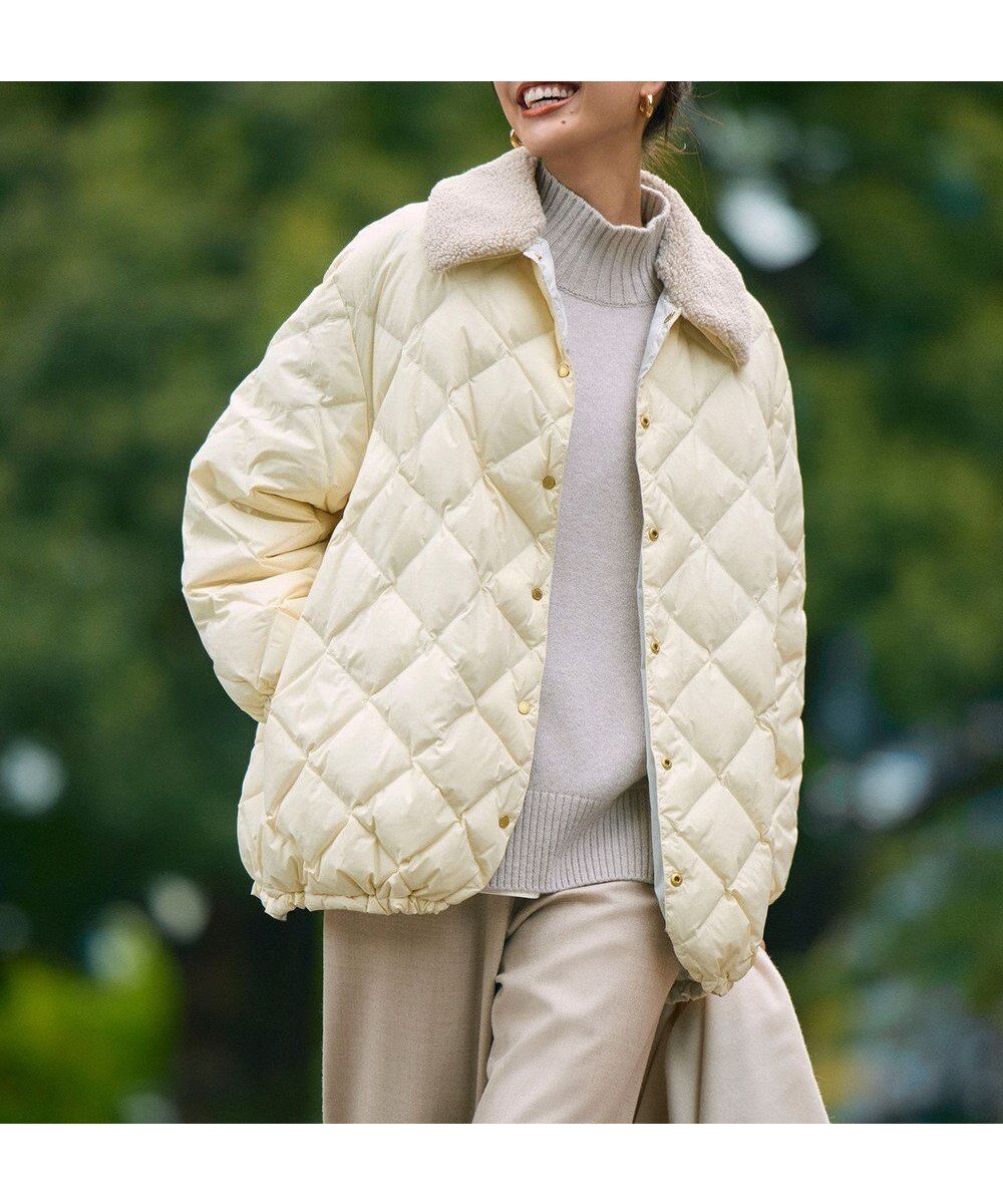 【アンフィーロ 自由区/UNFILO】の【自宅で洗濯OK / ファー襟取り外し可能】TAIONコラボ ボア襟 リバーシブルダウン 人気、トレンドファッション・服の通販 founy(ファニー) ファッション Fashion レディースファッション Fashion for Women アウター Coat / Outerwear Collection コート・ロングコート・ピーコート Long Coats, Peacoats & More レディースジャケット・軽アウター Jackets ウォッシャブル Machine Washable キルティング Quilted, Quilting キルト Quilt, Quilted Fabric コラボ Collaboration, Collab 軽量 Lightweight, Ultra Light ショート Short, Short Length シンプル Simple, Minimal ジャケット Jacket, Outerwear タフタ Taffeta, Structured Fabric ダウン Down, Puffer トレンド Trend, Trending Now ドローコード Drawcord, Drawstring Cord 定番 Standard, Basic Item 人気 Popular, Best Seller ブルゾン Blouson, Bomber Jacket A/W・秋冬 Autumn/Winter おすすめ Recommended / Our Picks 新作・新入荷 New Arrivals / New In other-1|ID: prp329100004742534 ipo3291000000034618243