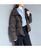 【アンフィーロ 自由区/UNFILO】の【VERY12月号掲載 / 自宅で洗濯OK / 軽量で暖かい】TAIONコラボ ショートダウン ブラウン|ID: prp329100004742535 ipo3291000000034465073