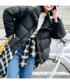 【アンフィーロ 自由区/UNFILO】の【VERY掲載 / 自宅で洗濯OK / 軽量で暖かい】TAIONコラボ ショートダウン ブラック|ID: prp329100004742535 ipo3291000000034618251