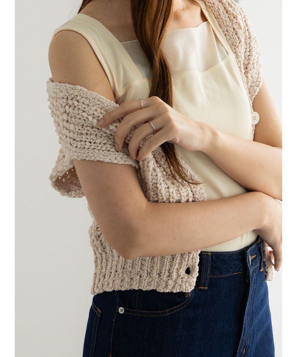 【テチチ/Te chichi】のシアー切替タンクトップ インテリア・キッズ・メンズ・レディースファッション・服の通販 founy(ファニー) ファッション Fashion レディースファッション Fashion for Women トップス・カットソー Cut & Sew Tops シャツ・ブラウス・オフィスカジュアル Elegant Blouses & Button-Ups ロングTシャツ・Tシャツ Longline T-Shirts & Tees カットソー・ベーシックTシャツ Cut-and-Sewn Tops / Stretch Tees & Basics インナー Innerwear カットソー Cut and Sewn Top シアー Sheer, See-Through ジャケット Jacket, Outerwear ストレッチ Stretch, Stretchy Fabric タンク Tank Top, Sleeveless Top エレガント 上品 Elegant 切替 Switching, Contrast Panel 夏 Summer S/S・春夏 SS, Spring/Summer, Warm Season A/W・秋冬 Autumn/Winter クリーム|ID: prp329100004742538 ipo3291000000034270534