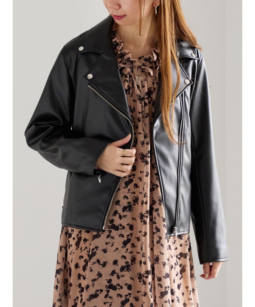 【テチチ/Te chichi】のレザーダブルライダースジャケット 人気、トレンドファッション・服の通販 founy(ファニー) ファッション Fashion レディースファッション Fashion for Women アウター Coat / Outerwear Collection レディースジャケット・軽アウター Jackets ライダースジャケット / レザースタイル Riders Jackets & Biker Style ショート Short, Short Length ジャケット Jacket, Outerwear フロント Front, Front Design 夏 Summer S/S・春夏 SS, Spring/Summer, Warm Season A/W・秋冬 Autumn/Winter other-1|ID: prp329100004742539 ipo3291000000034270535