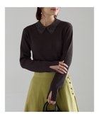 【テチチ/Te chichi】のケミカルレースカラーリブニット 人気、トレンドファッション・服の通販 founy(ファニー) ファッション Fashion レディースファッション Fashion for Women トップス・カットソー Cut & Sew Tops ニット Knit Tops & Sweaters おすすめ Recommended / Our Picks ケミカル Chemical, Chemical Wash セーター Sweater, Knitwear レース Lace, Lace Fabric 夏 Summer S/S・春夏 SS, Spring/Summer, Warm Season A/W・秋冬 Autumn/Winter thumbnail チャコールグレー|ID: prp329100004742540 ipo3291000000036204361