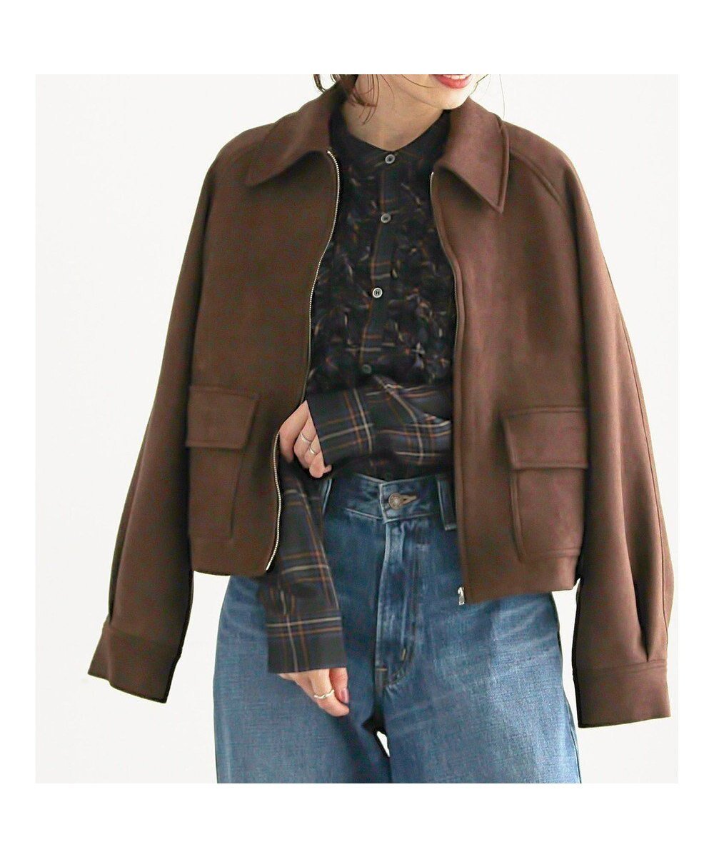 【テチチ/Te chichi】のファブリックアソート衿付きブルゾン インテリア・キッズ・メンズ・レディースファッション・服の通販 founy(ファニー) ファッション Fashion レディースファッション Fashion for Women アウター Coat / Outerwear Collection レディースジャケット・軽アウター Jackets ブルゾンジャケット・スポーティアウター Blouson Jackets ジャケット Jacket, Outerwear ファブリック Fabric, Textile フラップ Flap, Flap Pocket フロント Front, Front Design ブルゾン Blouson, Bomber Jacket ポケット Pocket, Pocket Detail 夏 Summer S/S・春夏 SS, Spring/Summer, Warm Season A/W・秋冬 Autumn/Winter ブラウン|ID: prp329100004742545 ipo3291000000034270561