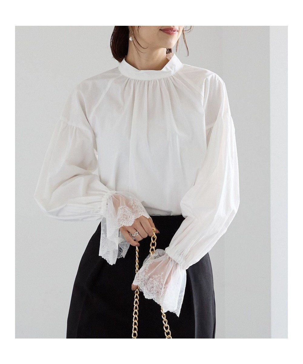 【テチチ/Te chichi】のレースカフスボリュームスリーブブラウス 人気、トレンドファッション・服の通販 founy(ファニー) ファッション Fashion レディースファッション Fashion for Women トップス・カットソー Cut & Sew Tops シャツ・ブラウス・オフィスカジュアル Elegant Blouses & Button-Ups ボリューム袖・フリルスリーブブラウス Voluminous & Ruffle Sleeves / Puffy Sleeve Tops おすすめ Recommended / Our Picks ギャザー Gathered, Ruffled シンプル Simple, Minimal スリーブ Sleeve, Long Sleeve / Short Sleeve セレモニー Ceremony 夏 Summer S/S・春夏 SS, Spring/Summer, Warm Season A/W・秋冬 Autumn/Winter other-1|ID: prp329100004742547 ipo3291000000034270566