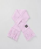 【アウロラ/AURORA】の【 LANVIN en Bleu (ランバン オン ブルー)】モコモコ差込みマフラー(WASH) ペールパープル|ID: prp329100004742548 ipo3291000000035852351