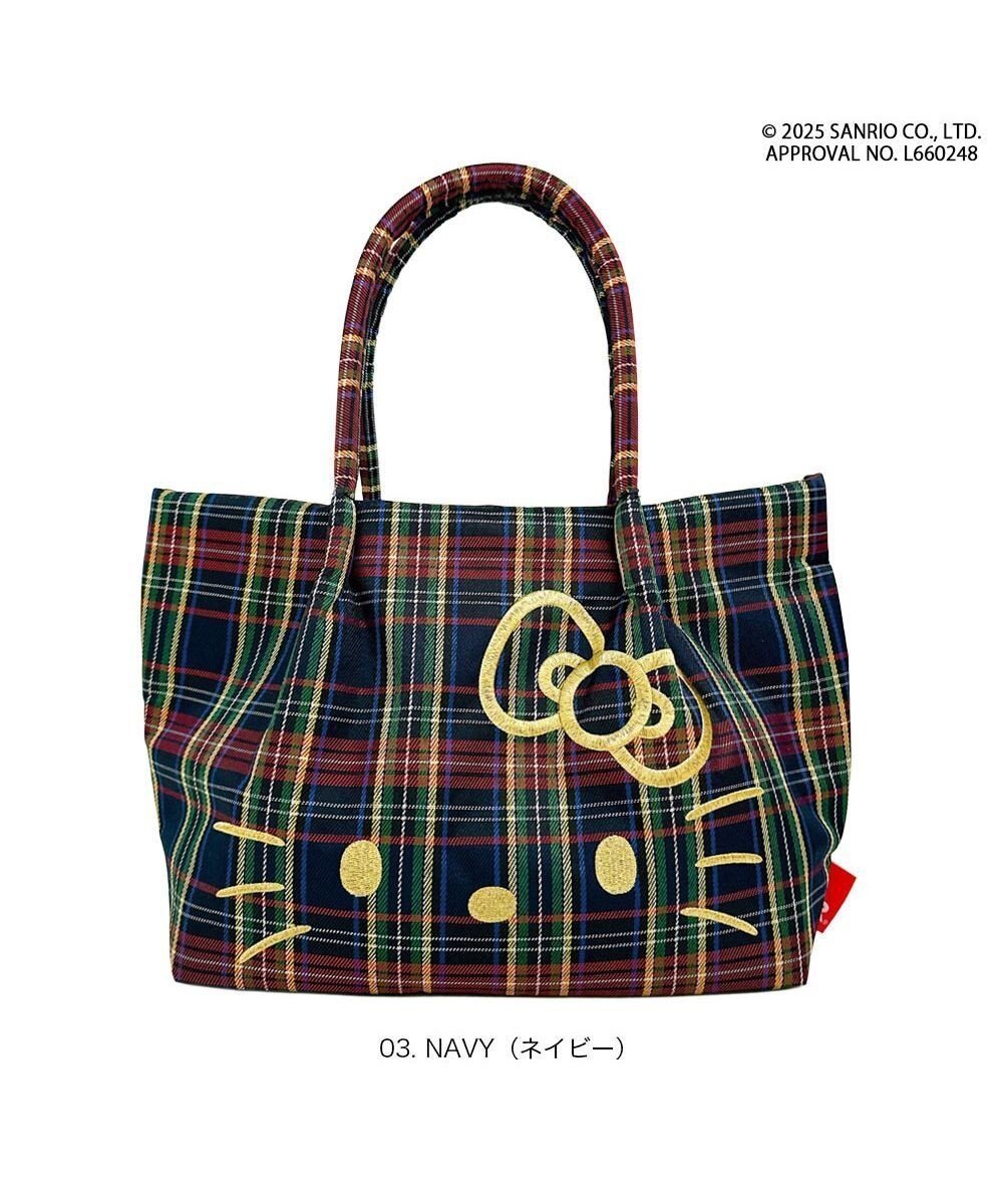 【ルートート/ROOTOTE】の8463【サンリオ】IP.デリ.チェック.ハローキティ-A インテリア・キッズ・メンズ・レディースファッション・服の通販 founy(ファニー) ファッション Fashion レディースファッション Fashion for Women バッグ Bags カメラ Camera Accessories 傘 Umbrella, Parasol 軽量 Lightweight, Ultra Light 財布 Wallet, Purse チェック Check, Plaid, Tartan フェイス Face, Facial Design プリント Print, Printed Pattern ポケット Pocket, Pocket Detail ポーチ Pouch, Small Case ランダム Random, Irregular リボン Ribbon, Bow A/W・秋冬 Autumn/Winter 新作・新入荷 New Arrivals / New In 03:ネイビー|ID: prp329100004742675 ipo3291000000034272086