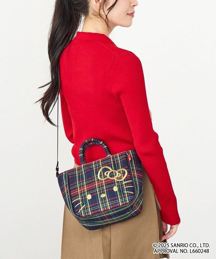 【ルートート/ROOTOTE】の8464【サンリオ】IP.べビールー.チェック.ハローキティA インテリア・キッズ・メンズ・レディースファッション・服の通販 founy(ファニー) https://founy.com/ ファッション Fashion レディースファッション Fashion for Women カメラ Camera Accessories 軽量 Lightweight, Ultra Light ショルダー Shoulder, Shoulder Strap 財布 Wallet, Purse チェック Check, Plaid, Tartan フェイス Face, Facial Design プリント Print, Printed Pattern ポケット Pocket, Pocket Detail ランダム Random, Irregular リボン Ribbon, Bow A/W・秋冬 Autumn/Winter 新作・新入荷 New Arrivals / New In |ID: prp329100004742677 ipo3291000000034272091