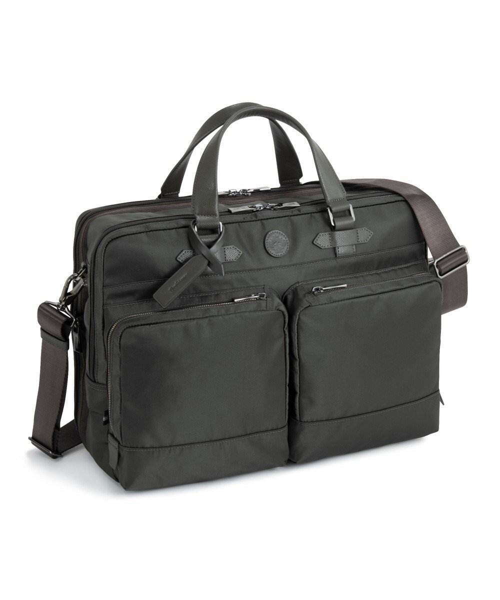 【エース バッグズ アンド ラゲッジ/ACE BAGS & LUGGAGE / MEN】のOrobianco ジェッターノ ビジネスバッグ B4サイズ 15.6インチPC収納 20L エキスパンド 2気室 93153 オロビアンコ インテリア・キッズ・メンズ・レディースファッション・服の通販 founy(ファニー) 　ファッション　Fashion　メンズファッション　Fashion for Men　バッグ　Bags　イタリア　Italy　傘　Umbrella, Parasol　ショルダー　Shoulder, Shoulder Strap　シンプル　Simple, Minimal　セットアップ　Set-Up, Coordinated Outfit　ツイル　Twist, Twisted Detail　ポケット　Pocket, Pocket Detail　リュック　Backpack, Rucksack　再入荷　Restock / Back in Stock　新作・新入荷　New Arrivals / New In　おすすめ　Recommended / Our Picks　スーツケース キャリーケース　Suitcase / Carry Case　ビジネス 仕事 通勤　Business / Work / Commuting　ダークグレー|ID: prp329100004742787 ipo3291000000034272876