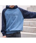 【ウィゴー/WEGO / MEN】のラグランプルパーカー ブルー|ID: prp329100004742837 ipo3291000000034273152