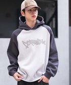 【ウィゴー/WEGO / MEN】のラグランプルパーカー スミクロ|ID: prp329100004742837 ipo3291000000034273155