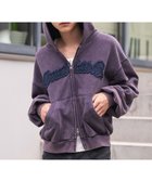 【ウィゴー/WEGO】の【ユニセックス着用ITEM/MLサイズ展開】ショートグラフィックZIPパーカー 人気、トレンドファッション・服の通販 founy(ファニー) ファッション Fashion レディースファッション Fashion for Women トップス・カットソー Cut & Sew Tops レディースパーカー・カジュアルフーディー Casual Hoodies & Sweatshirts インナー Innerwear ヴィンテージ Vintage Style 秋 Autumn グラフィック Graphic, Graphic Design ショート Short, Short Length ジップ Zip, Zipper スマホ Smartphone, Mobile Device デニム Denim, Jeans Material 長袖 Long Sleeve, Full Sleeve パーカー Hoodie, Parka ワイド Wide, Wide Fit 冬 Winter / This Winter A/W・秋冬 Autumn/Winter おすすめ Recommended / Our Picks thumbnail パープル|ID: prp329100004742839 ipo3291000000034273171