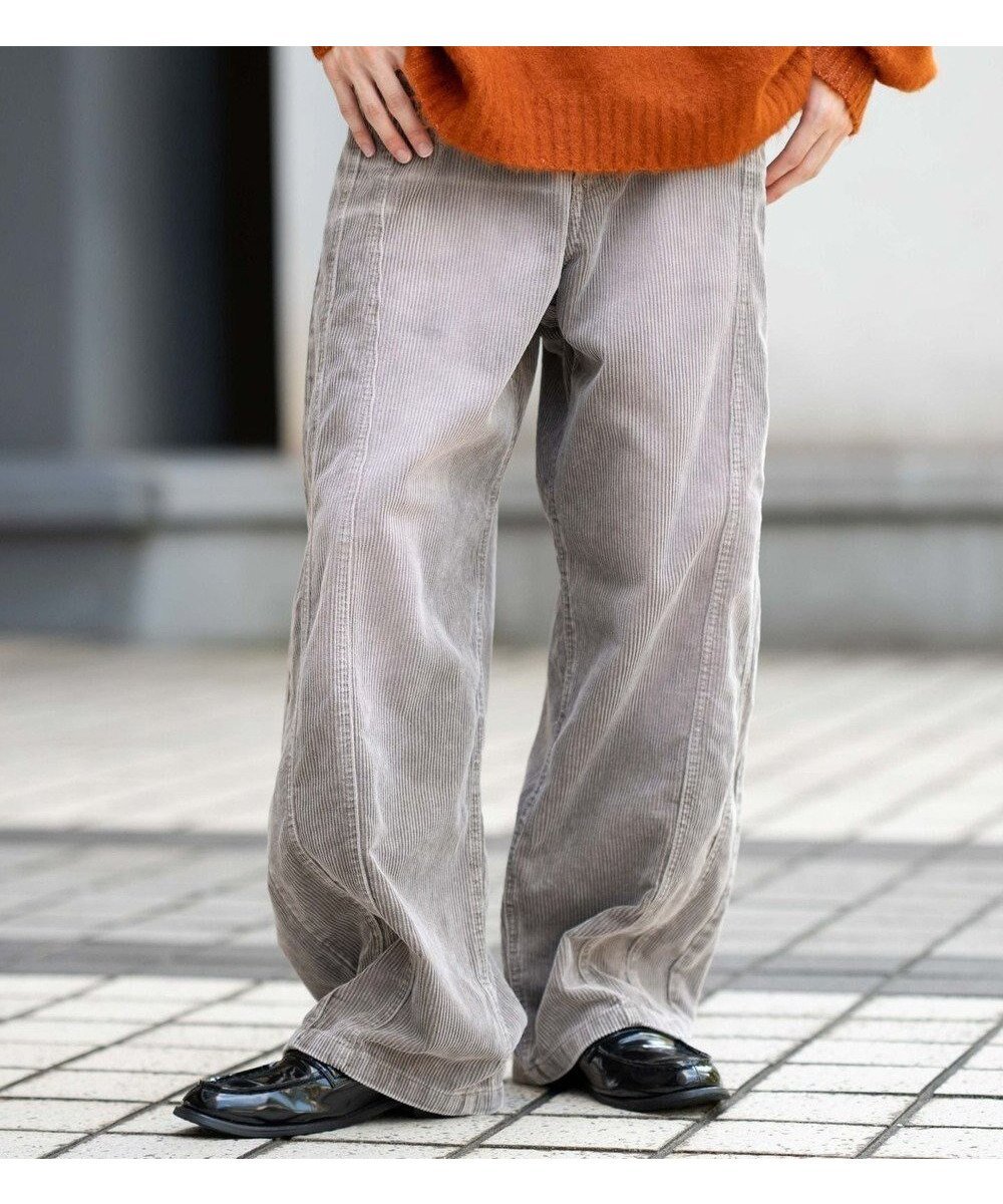 【ウィゴー/WEGO / MEN】のイージー3Dバレルレッグコーデュロイパンツ 人気、トレンドファッション・服の通販 founy(ファニー) ファッション Fashion メンズファッション Fashion for Men ボトムス Bottoms 秋 Autumn カーディガン Cardigan, Knitwear コーデュロイ Corduroy, Cord Fabric スウェット / スエット Sweatshirt, Sweatwear スニーカー Sneakers, Trainers スマホ Smartphone, Mobile Device バルーン Balloon, Balloon Silhouette ビッグ Big, Oversized フィット Fit, Slim Fit ベーシック Basic, Essential リラックス Relax, Relaxed Fit 冬 Winter / This Winter A/W・秋冬 Autumn/Winter other-1|ID: prp329100004742849 ipo3291000000034273229