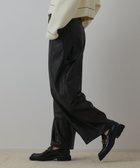 【グレース コンチネンタル/GRACE CONTINENTAL】のカーブフェイクレザーパンツ ブラック|ID: prp329100004743071 ipo3291000000034274927