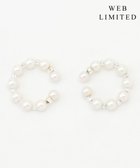 【ジェイ プレス/J.PRESS】の【WEB限定・2way・2set】パール イヤカフ リング 【WEB限定】シルバー系|ID: prp329100004743079 ipo3291000000034348720