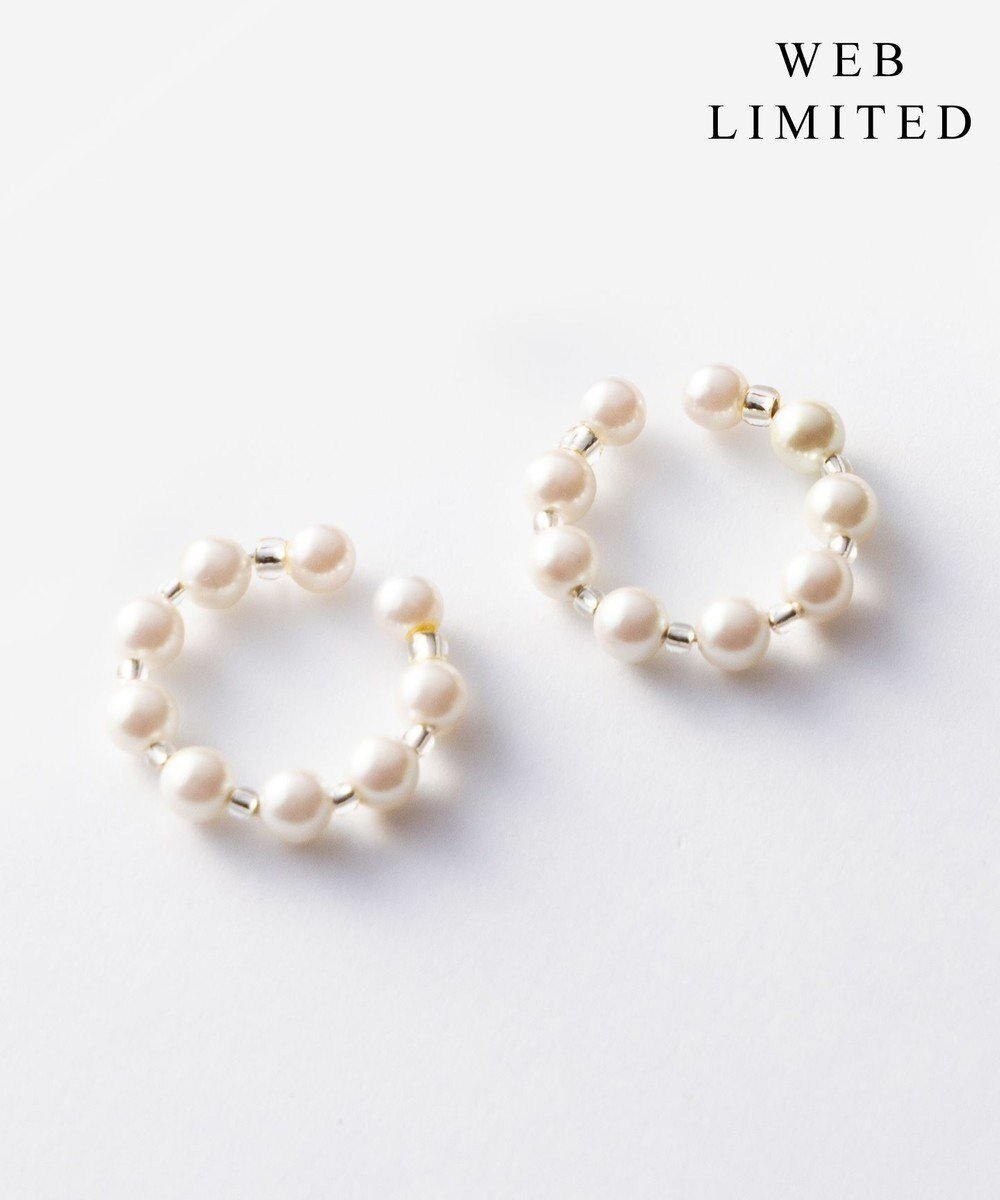 【ジェイ プレス/J.PRESS】の【WEB限定・2way・2set】パール イヤカフ リング 人気、トレンドファッション・服の通販 founy(ファニー) 　ファッション　Fashion　レディースファッション　Fashion for Women　ジュエリー　Jewelry　ファッションリング　Fashion Rings　イヤリング・フープ・ドロップタイプ　Hoop, Drop & Clip Earrings　アクセサリー　Fashion Accessories　イヤリング　Earrings　イヤーカフ　Ear Cuffs　オケージョン　Occasion Wear　ガラス　Glass, Glassware　パール　Pearl, Pearl Accent　エレガント 上品　Elegant　片耳　One-Ear, Single Earring　 other-1|ID: prp329100004743079 ipo3291000000035859651