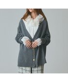 【グレース コンチネンタル/GRACE CONTINENTAL】の前後2WAYニットカーディガン グレー|ID: prp329100004743083 ipo3291000000034275009