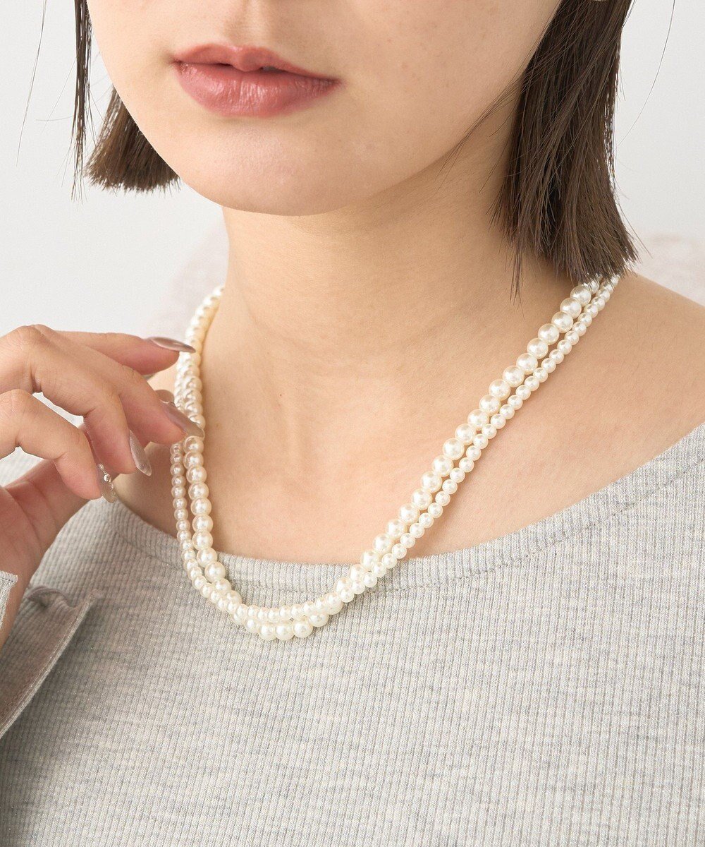 【アースミュージックアンドエコロジー/earth music&ecology】の2WAYマンテルパールネックレス インテリア・キッズ・メンズ・レディースファッション・服の通販 founy(ファニー) ファッション Fashion レディースファッション Fashion for Women ジュエリー Jewelry ネックレス Necklaces & Pendants おすすめ Recommended / Our Picks アクセサリー Fashion Accessories ショート Short, Short Length ネックレス Necklace, Pendant Necklace パール Pearl, Pearl Accent モチーフ Motif, Design Theme ロング Long, Long-Length エレガント 上品 Elegant Gold|ID: prp329100004743091 ipo3291000000034275051