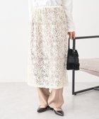 【アースミュージックアンドエコロジー/earth music&ecology】のモールレースラップスカート Ivory|ID: prp329100004743095 ipo3291000000034275070