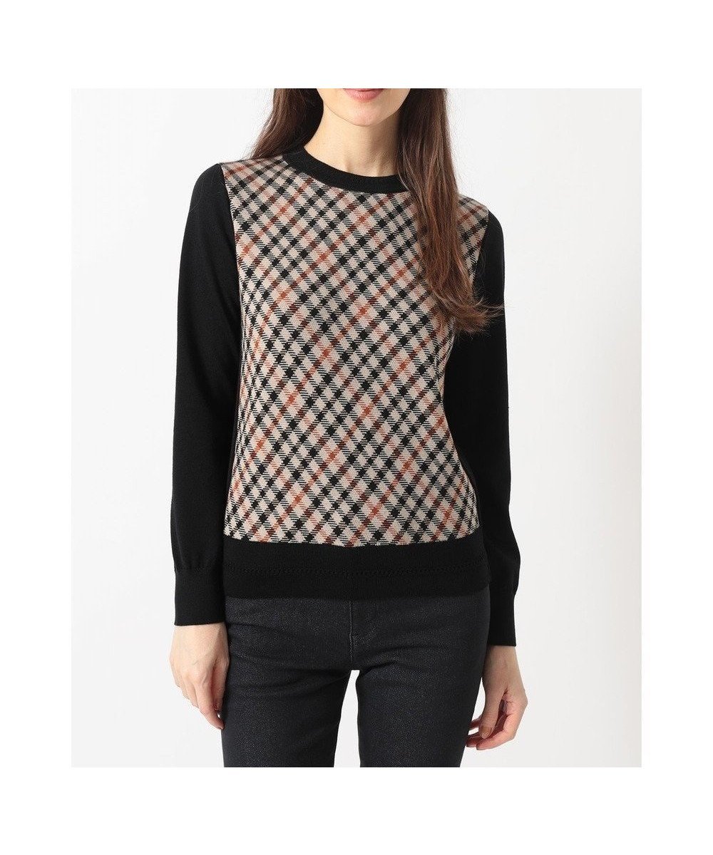 【ダックス/DAKS】のチェック ジャカードプルオーバー 人気、トレンドファッション・服の通販 founy(ファニー) ファッション Fashion レディースファッション Fashion for Women トップス・カットソー Cut & Sew Tops ニット Knit Tops & Sweaters カジュアルプルオーバー・ニットトップス Pullovers & Knit Tops / Casual Pullovers ジャカード/ジャガード Jacquard, Woven Pattern セーター Sweater, Knitwear チェック Check, Plaid, Tartan エレガント 上品 Elegant 夏 Summer 定番 Standard, Basic Item S/S・春夏 SS, Spring/Summer, Warm Season A/W・秋冬 Autumn/Winter other-1|ID: prp329100004743126 ipo3291000000035794769