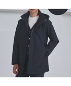 【五大陸/gotairiku / MEN】の【仕事で着用可】ラスタードビー フーデッドブルゾン_地柄(24/25年モデル) ネイビー×ヘリンボーン柄|ID: prp329100004743802 ipo3291000000035526155