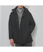 【五大陸/gotairiku / MEN】の【仕事で着用可】ラスタードビー フーデッドブルゾン_地柄(24/25年モデル) グレー×ヘリンボーン柄|ID: prp329100004743802 ipo3291000000035526156